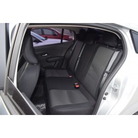 Huse scaun ART PREMIUM DACIA SANDERO dupa 2021 cu cotiera si decupaj airbag