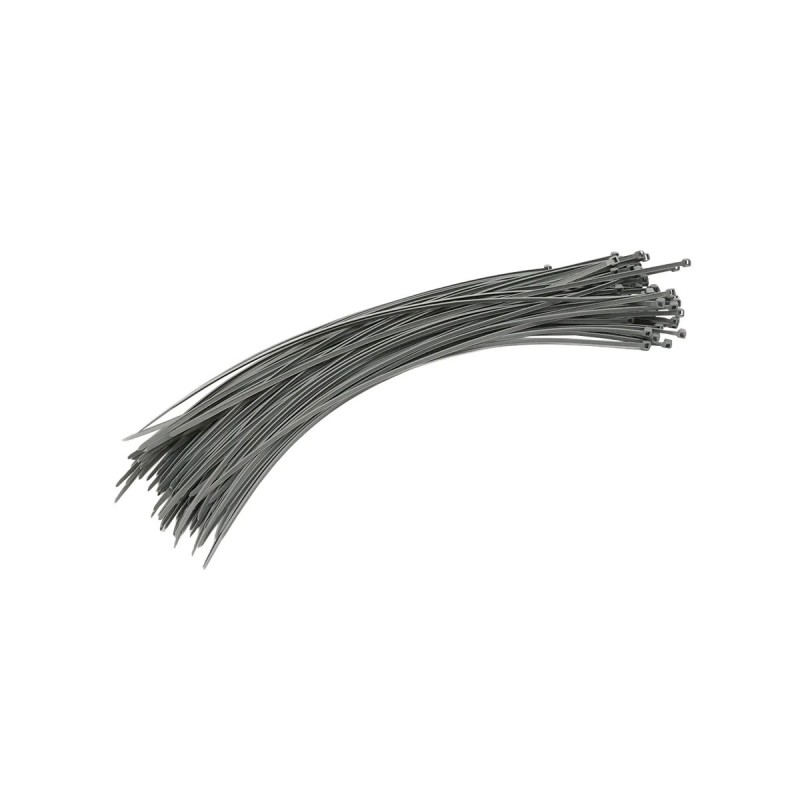 Colier plastic gri 380x4