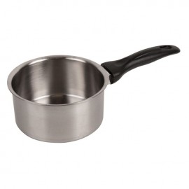 Cratita metalica maner negru 14cm