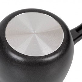 Ibric metalic negru 450ml