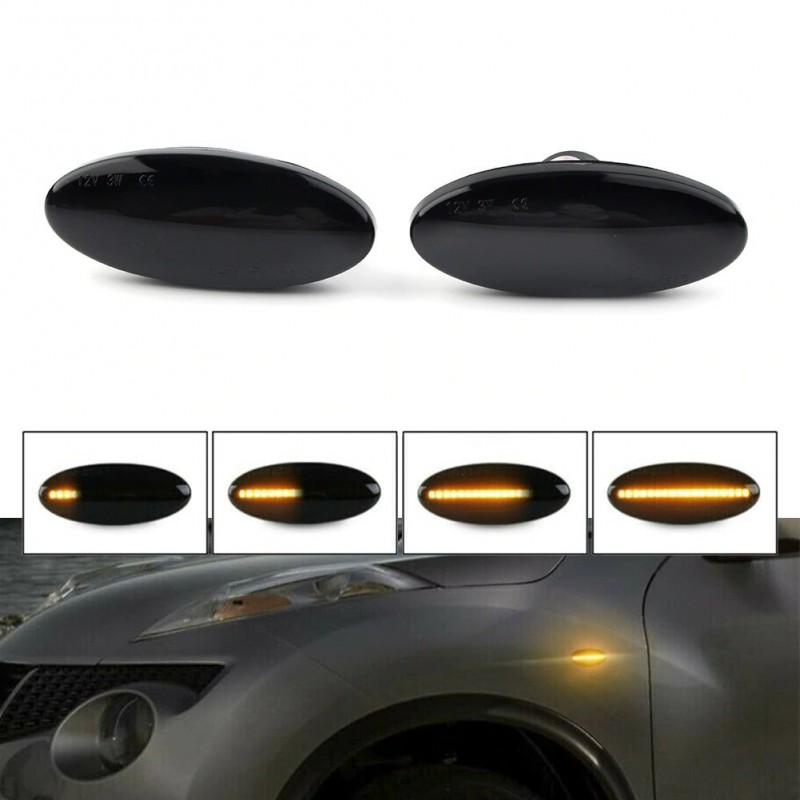 Lampi LED semnalizare dinamica Nissan Juke 2011-2014 Lampi LED semnalizare dinamica Nissan Juke 2011-2014