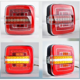 Lampa stop patrata led smd 12 V