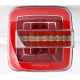 Lampa stop patrata led smd 12 V