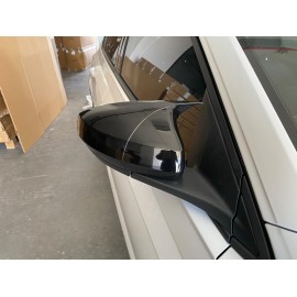 Capace oglinda tip Batman negru lucios Volkswagen Polo Mk6 fl dupa 2021