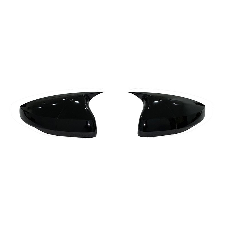 Capace oglinda tip Batman negru lucios Volkswagen Polo mk6 2018-2021