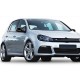 Capace oglinda tip Batman negru lucios Volkswagen Golf 6 2008-2012