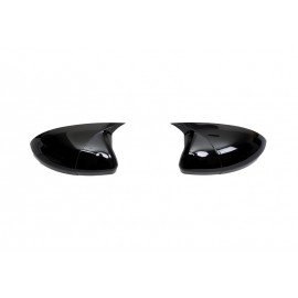 Capace oglinda tip Batman negru lucios Skoda Superb 2008-2015