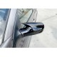 Capace oglinda tip Batman negru lucios Renault Megane 2 2002-2009