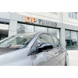 Capace oglinda tip Batman negru lucios Renault Megane 2 2002-2009