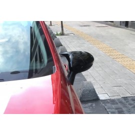 Capace oglinda tip Batman negru lucios Renault Clio dupa 2019