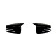 Capace oglinda tip Batman negru lucios Mercedes C-class W204 C204 2007-2014