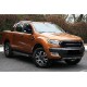Capace oglinda tip Batman negru lucios Ford Ranger T6-T6.5 2016-2021