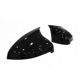 Capace oglinda tip Batman negru lucios Audi A5 B9 2016-2021