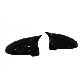 Capace oglinda tip Batman negru lucios Audi A4 B9