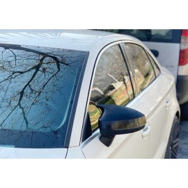 Capace oglinda tip Batman negru lucios Audi A3 8V