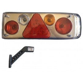 Set lampa stop led camion+lampa gabarit led