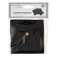 Set 3 huse negre catifelate pentru organizat bijuteriile