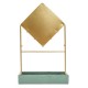 Organizator bijuterii verde menta cu auriu
