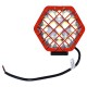 Lampa proiector cu grilaj rosu 16 Leduri