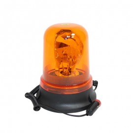 Girofar portocaliu cu bec halogen H1 12V