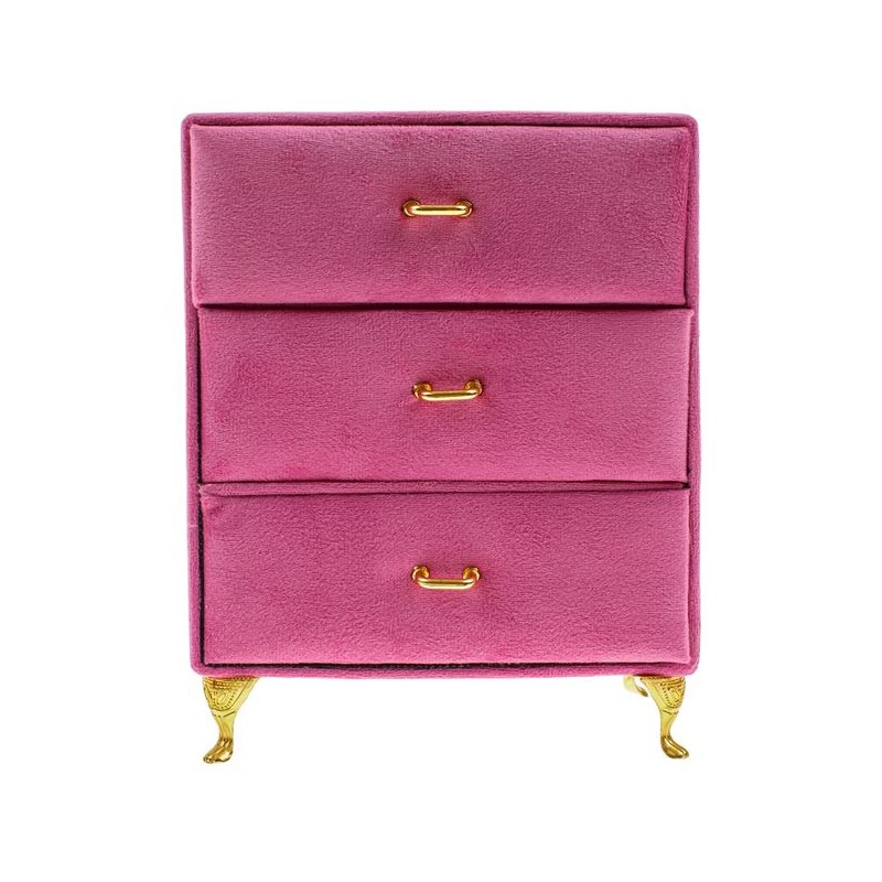 Cutie de bijuteri fucsia velvet Cutie de bijuteri fucsia velvet
