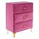 Cutie de bijuteri fucsia velvet