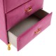 Cutie de bijuteri fucsia velvet