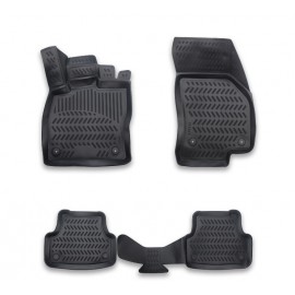 Covoare cauciuc stil tavita Seat Leon 3 2012-2020