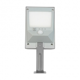 Lampa cu 18 SMD-LED cu senzor de miscare, panou solar 5V/2W si baterie 3,2V/1500mAh