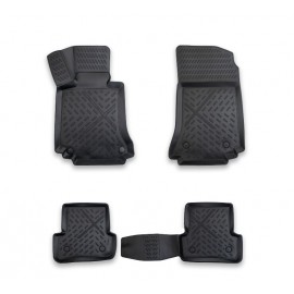 Covoare cauciuc stil tavita Mercedes Clasa C W203 2000-2007