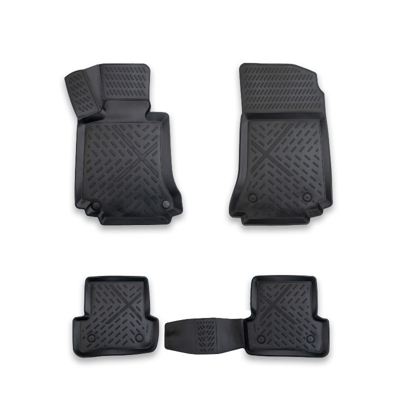 Covoare cauciuc stil tavita Mercedes Clasa C W203 2000-2007 Covoare cauciuc stil tavita Mercedes Clasa C W203 2000-2007