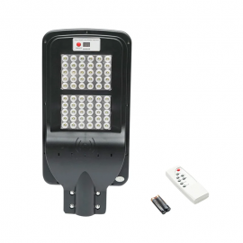 Lampa LED cu prindere pe stalp 6V/60W cu panou solar monocristalin si senzor de miscare