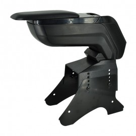 Cotiera auto universala negru cu argintiu