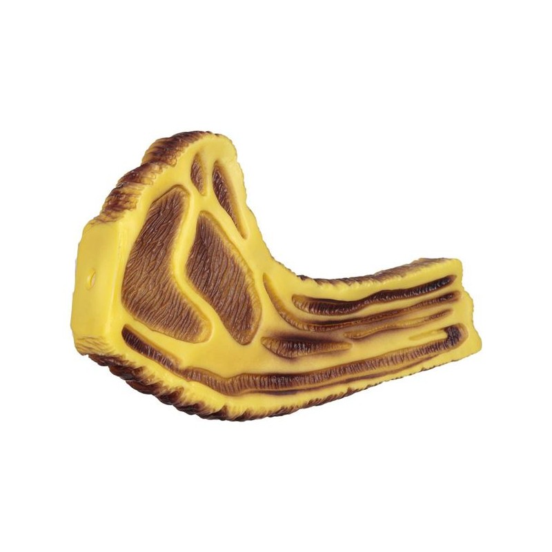 Jucarie pentru caine in forma de friptura 22 cm