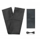 Husa volan camion cu snur piele naturala negra 47- 48 cm