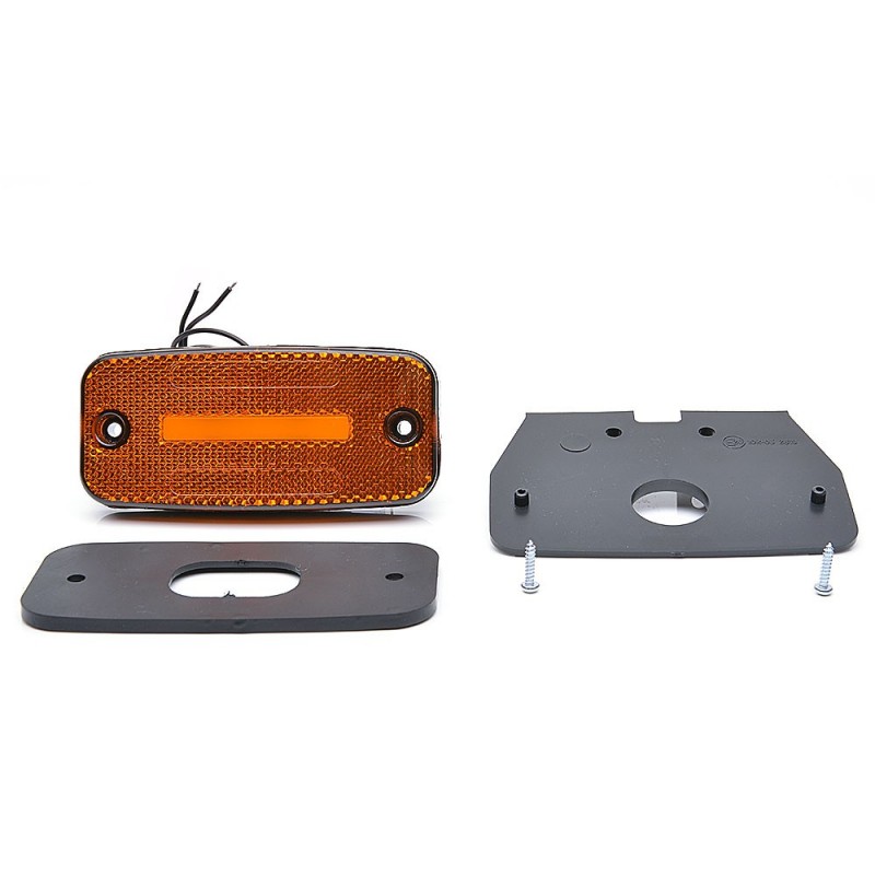 Lampa gabarit led 12V-24V pozitie portocaliu Was Lampa gabarit led 12V-24V pozitie portocaliu Was