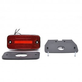 Lampa gabarit led 12V-24V pozitie rosu Was