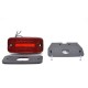 Lampa gabarit led 12V-24V pozitie rosu Was