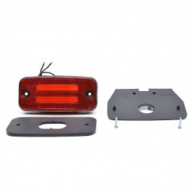 Lampa gabarit led 12V-24V pozitie rosu Was 1139
