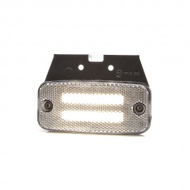 Lampa gabarit led 1140 12V-24V pozitie alb Was