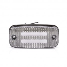 Lampa gabarit led 1140 12V-24V pozitie alb Was