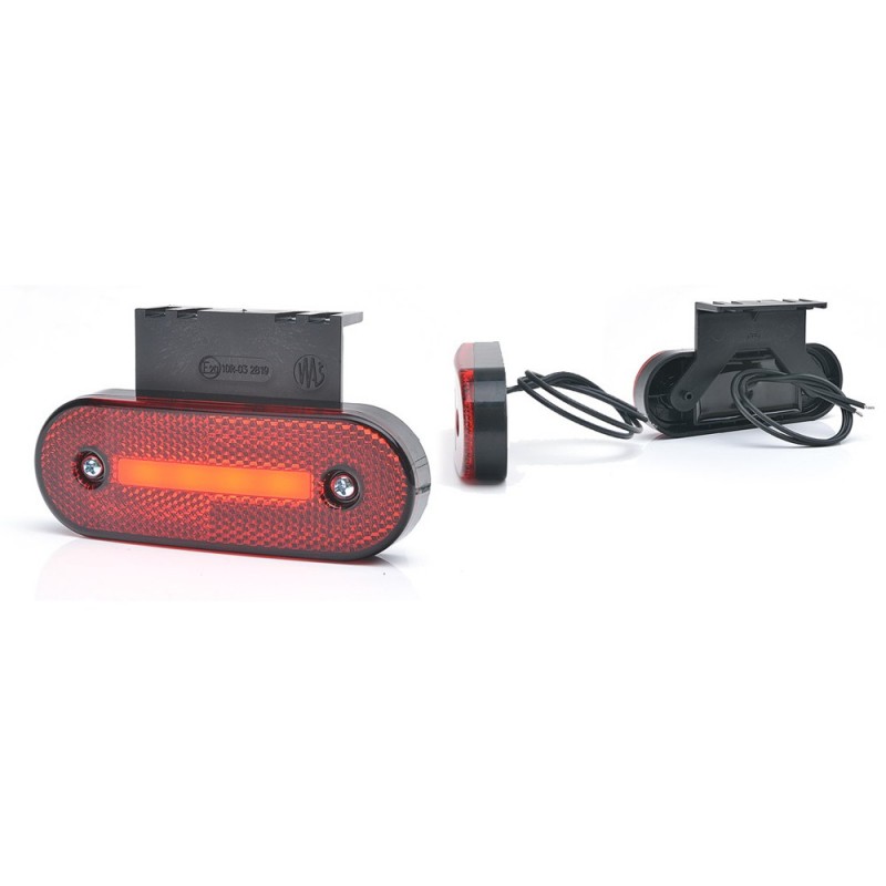 Lampa gabarit led 1220 12V-24V pozitie rosu Was Lampa gabarit led 1220 12V-24V pozitie rosu Was