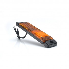 Lampa gabarit led 12V-24V pozitie portocaliu Was 1235