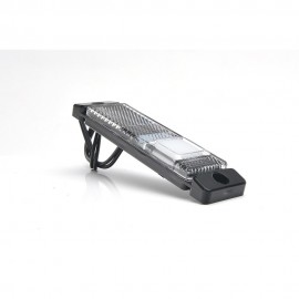 Lampa gabarit led 1237 12V-24V pozitie alb Was