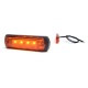 Lampa gabarit led 1338 12V-24V pozitie portocaliu Was