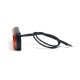 Lampa gabarit led 1338 12V-24V pozitie portocaliu Was