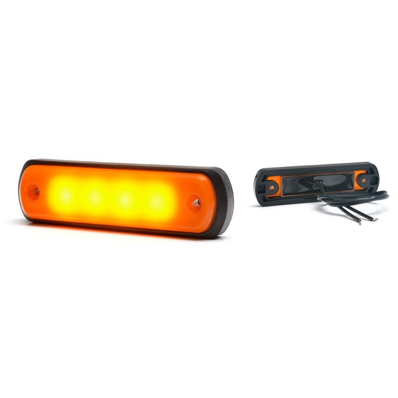 Lampa gabarit led 1341 12V-24V pozitie portocaliu Was Lampa gabarit led 1341 12V-24V pozitie portocaliu Was
