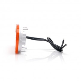 Lampa gabarit led 1386 12V-24V pozitie portocaliu Was