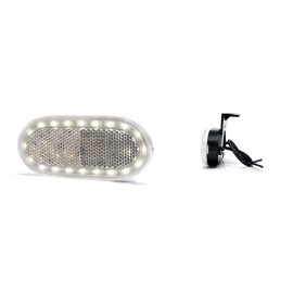 Lampa gabarit led 1388 12V-24V pozitie alb Was