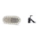 Lampa gabarit led 1388 12V-24V pozitie alb Was